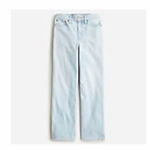 J crew New slim wide-leg jean in Rocky Beach wash. 32 waist. NWT